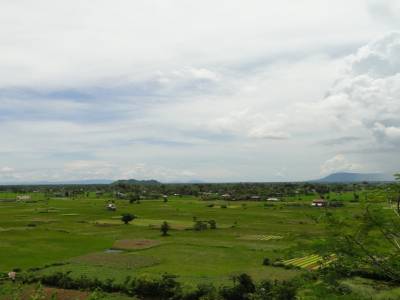 Les campagnes aux environs de Kampot