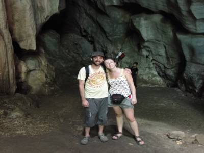 Les amoureux dans la grotte