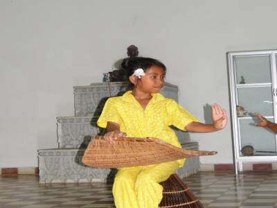 Spectacle de danse a l'école traditionnelle de musique.