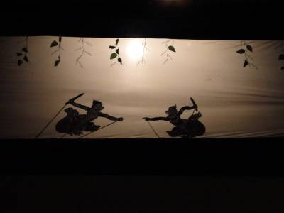 Spectacle de marionnettes d'ombre