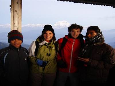 Vue de Poon Hill 3210m
