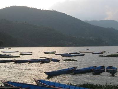 Lac de Pokhara