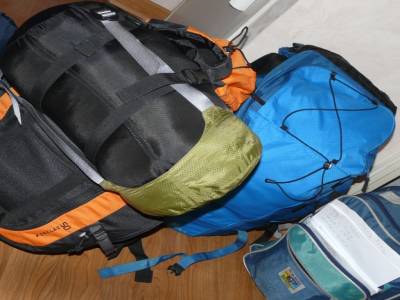 les sacs sont prets