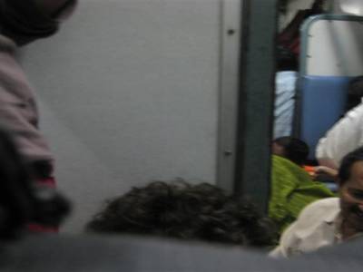 Train entre Gorakhpur et Varanasi