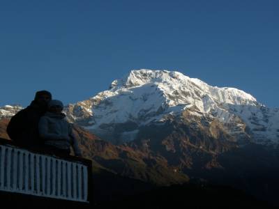 Jour 8 :  GHANDRUK - NAYAPUL (1070M)