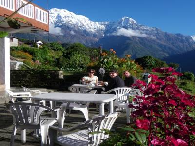 Jour 8 :  GHANDRUK - NAYAPUL (1070M)