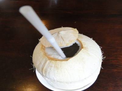 Une noix de coco