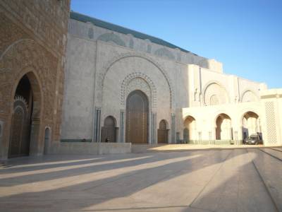 grande mosquee Hassan 2 a  Casablanca
