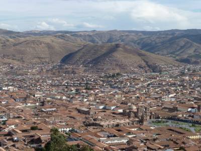 Cusco, vu d'en haut