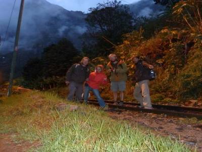 En route pour Agua Caliente au pied du Machu Picchu