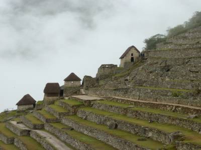 Machu Picchu vu de profil