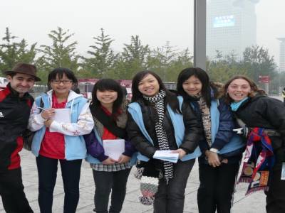 des touristes chinois