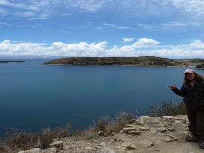 On dirait la mer mais non c'est un lac