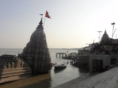 Sur les ghats à Varanasi