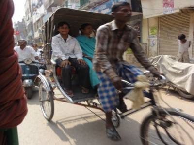 Un rickshaw