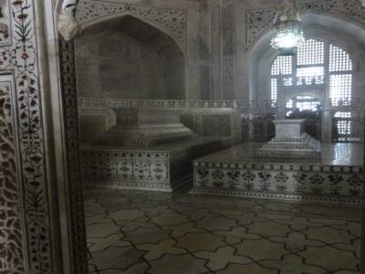 Intérieur du Taj Mahal