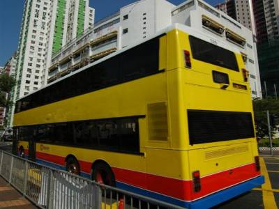 Dans les rues de hong kong