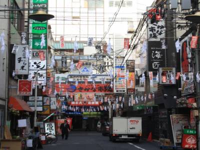 Les petites ruelles d'Hiroshima