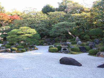 Jardin du temple Chionin
