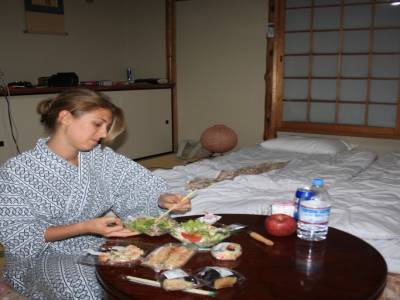 Dîner au ryokan