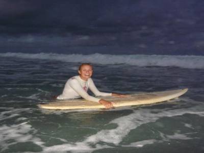 surf at night