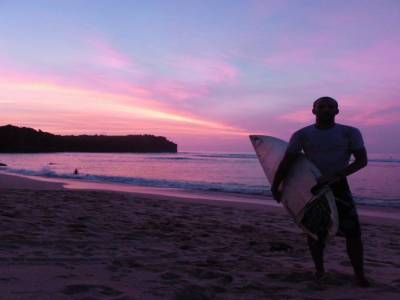plage de Balangan pour la sunset session...
