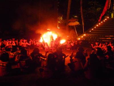 Spectacle de danses balinaises