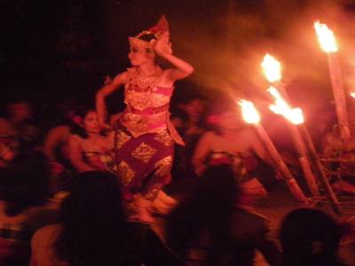 Spectacle de danses balinaises