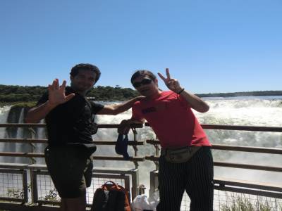 Chutes d Iguazu avec Juan