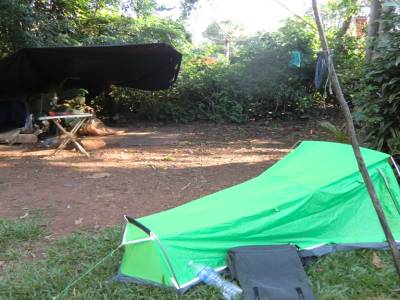 Dans le "camping des bohemiens", le Modista