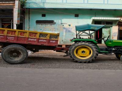 Un tracteur pour ton anniversaire Titi