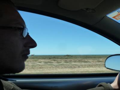 Fred en bon pilote...