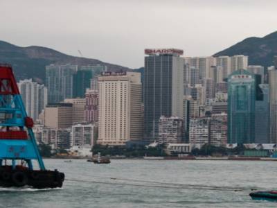 Beaucoup de trafic maritime
