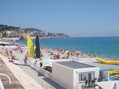 Vue de la Promenade des Anglais