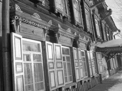 Maisons de bois d'Irkoutsk