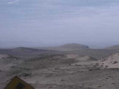 Après Mancora, trajet pour Lima