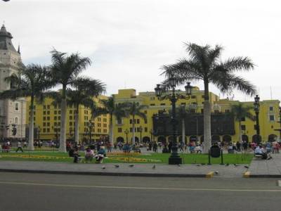 La plaza de armas
