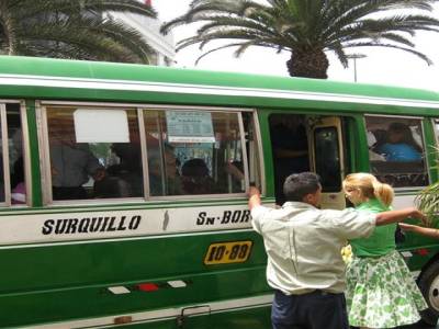 Un bus à Lima