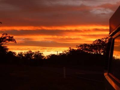 coucher de soleil