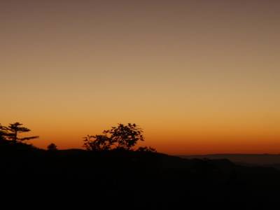 Le sunset au Yosemite...