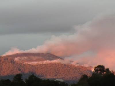Le volcan qui devasta la ville de Chaiten en 2008