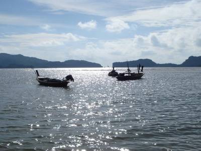 Nos premieres photos de la Thailande : ca promet...