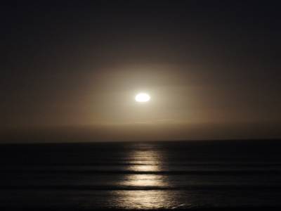 Le lever de la lune