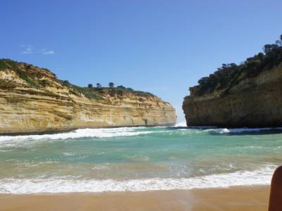 Plage isolée