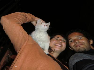 31 decembre : Danae, Yons et le chat