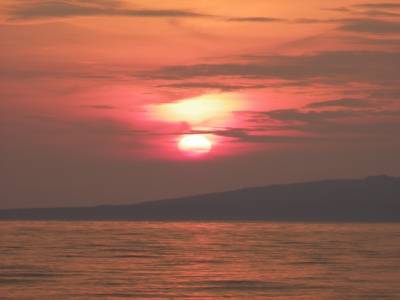 Le soleil levant!