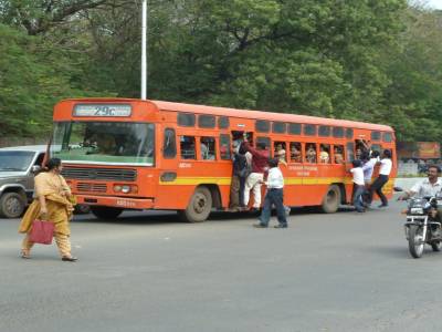 Prendre le bus en Inde! 