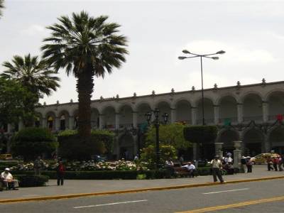 La plaza de armas