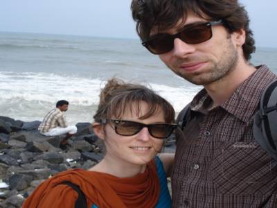Bord de mer a Pondi