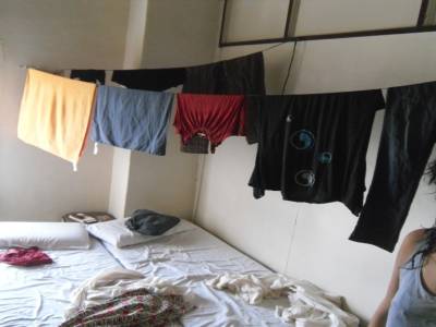 notre spacieuse chambre de 4m2 a Bombay